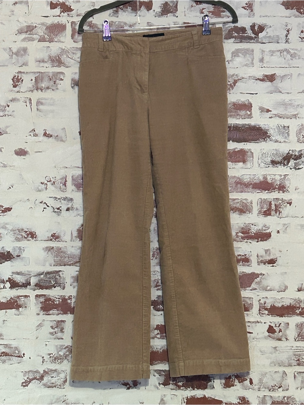 Talbots Signature Slightly Flared Petite Corduroy Pants